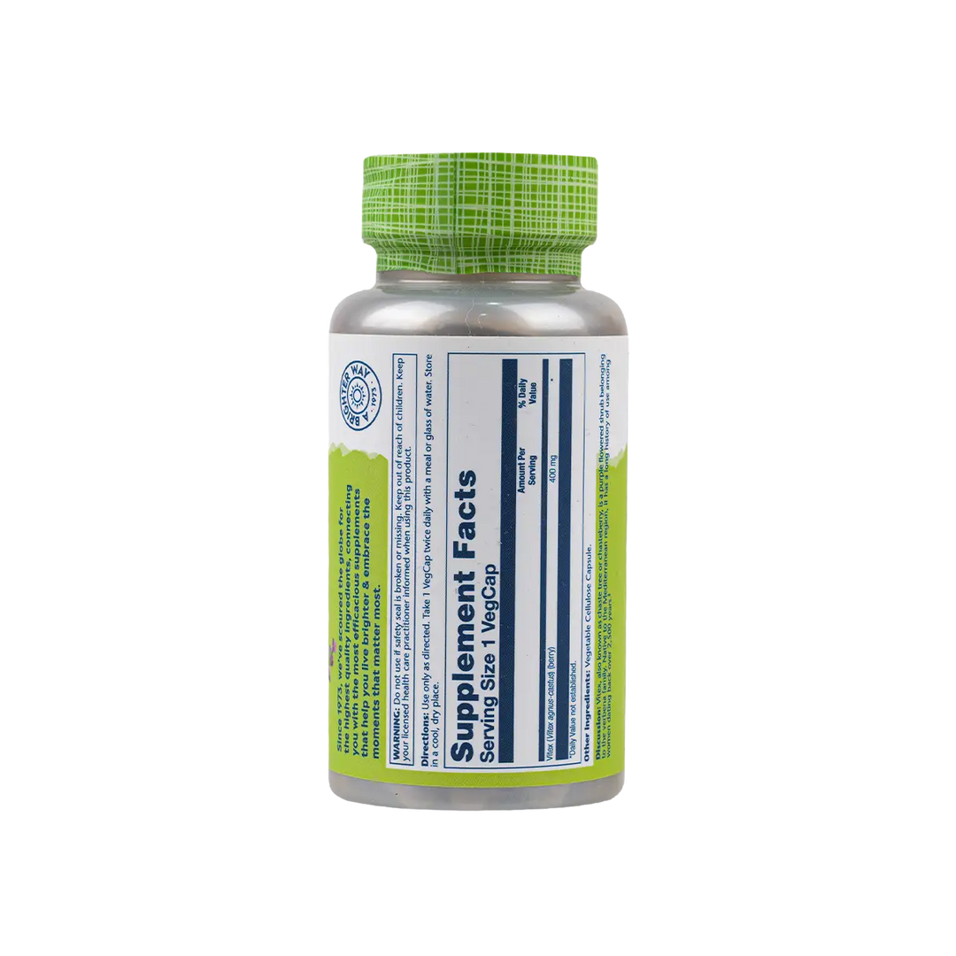 35069-Solaray Vitex 400mg 100vegcap +1