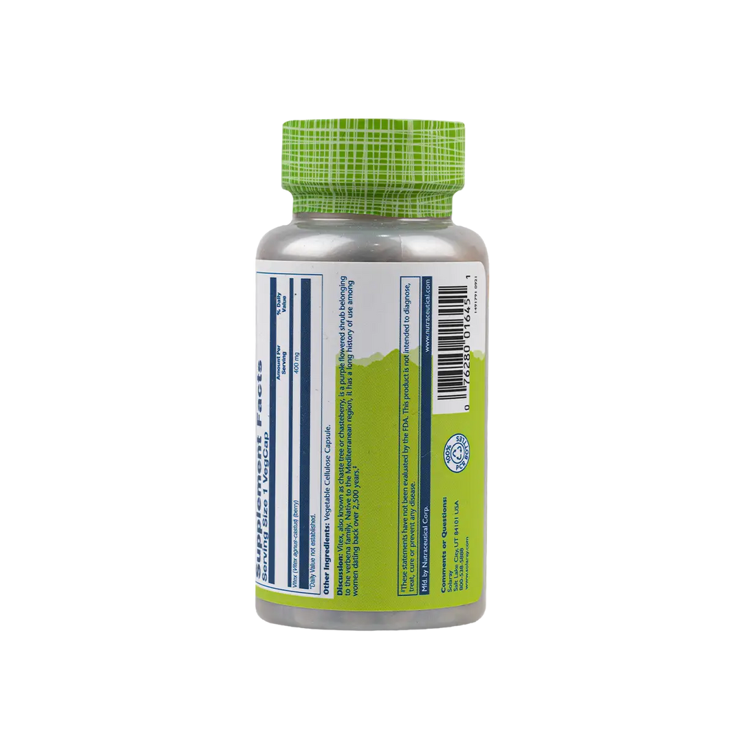 35069-Solaray Vitex 400mg 100vegcap +2