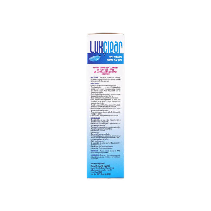 35134-Lux Clear Contant Lenses Sloution 100ml +6