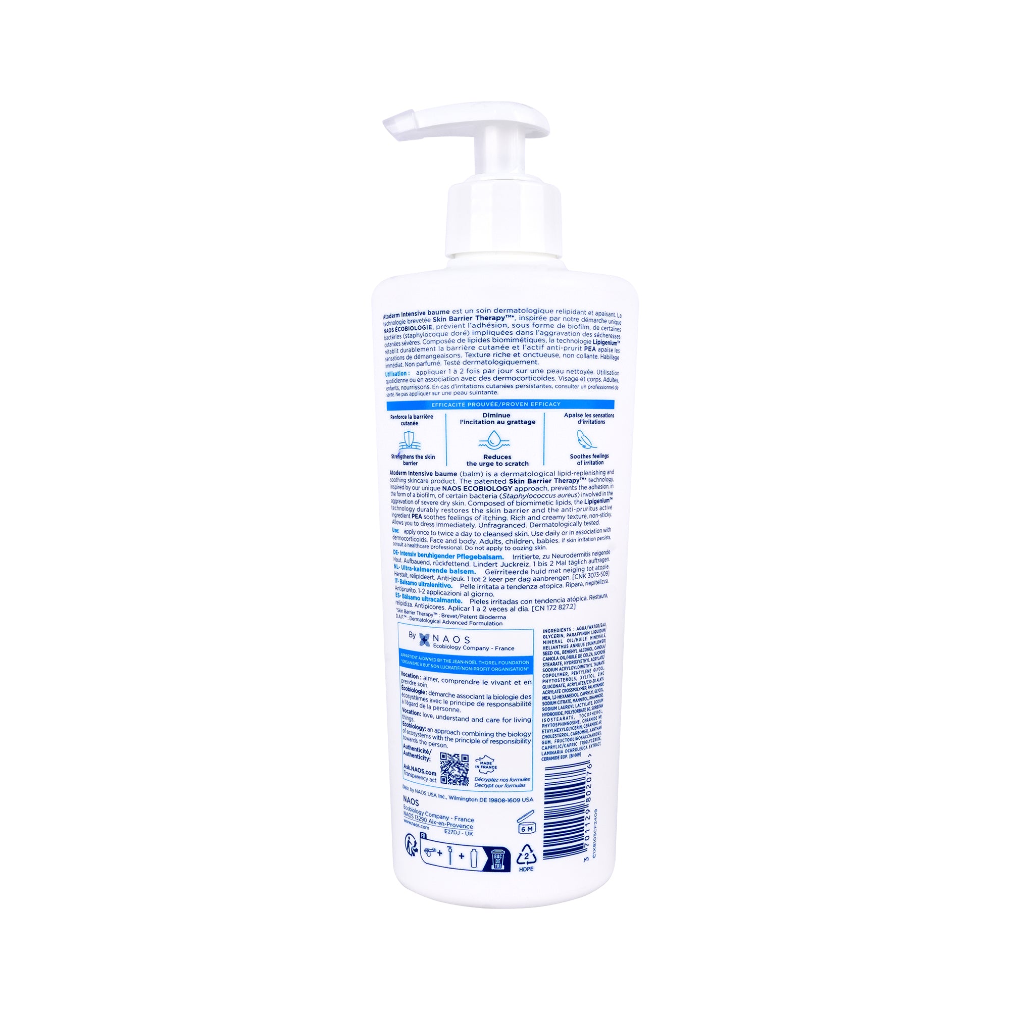 35148-Bioderma Atoderm Intensive Baume 500ml +2