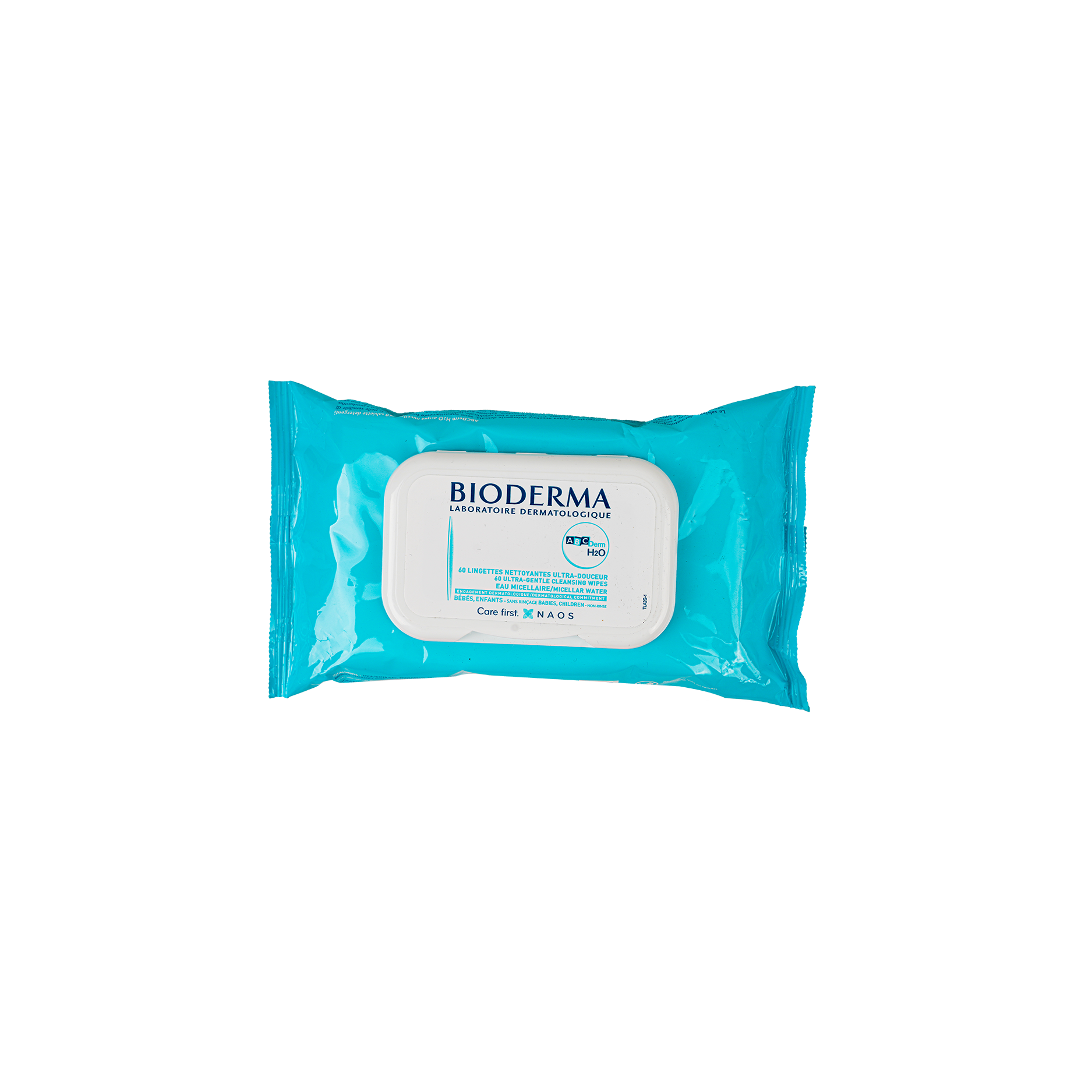 BIODERMA ABC DERM H2O 60WIPES 144892