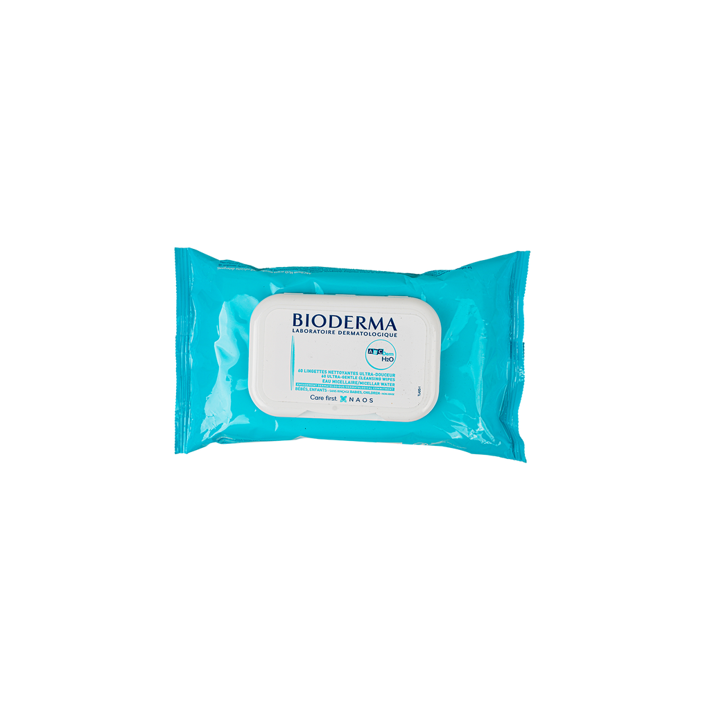 BIODERMA ABC DERM H2O 60WIPES 144892