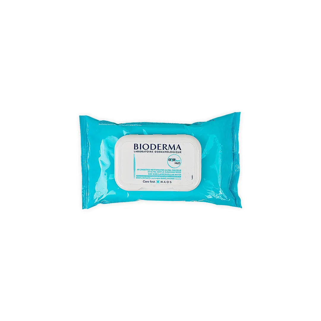 35153-Bioderma ABC Derm H2O 60Wipes +1