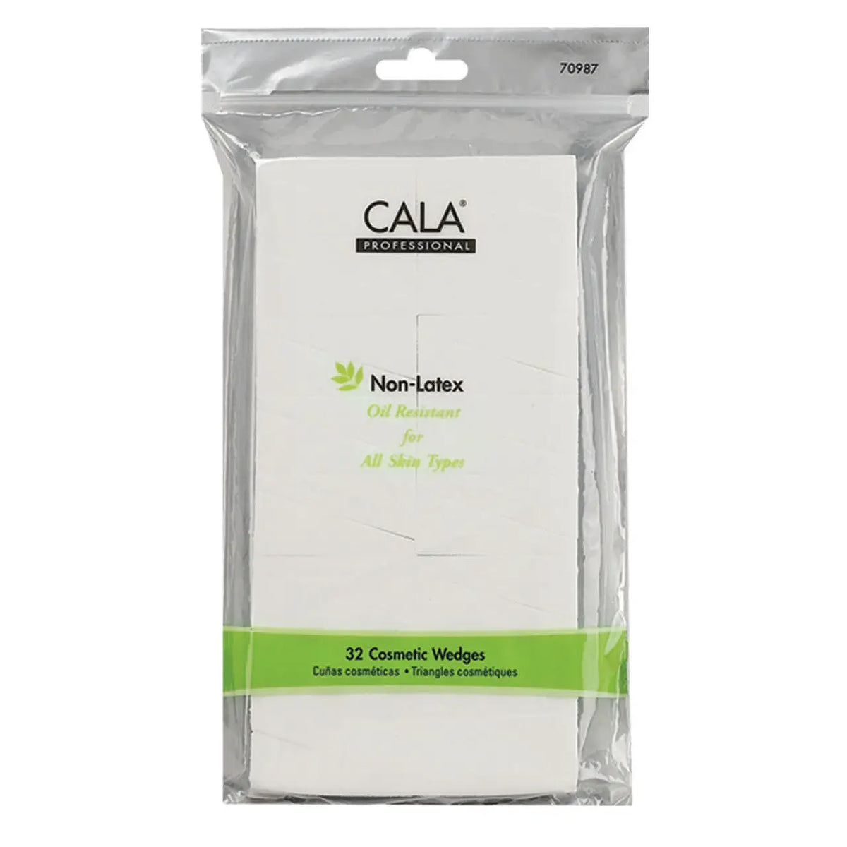 35161-Cala Non-Latex Wedges 32Pcs
