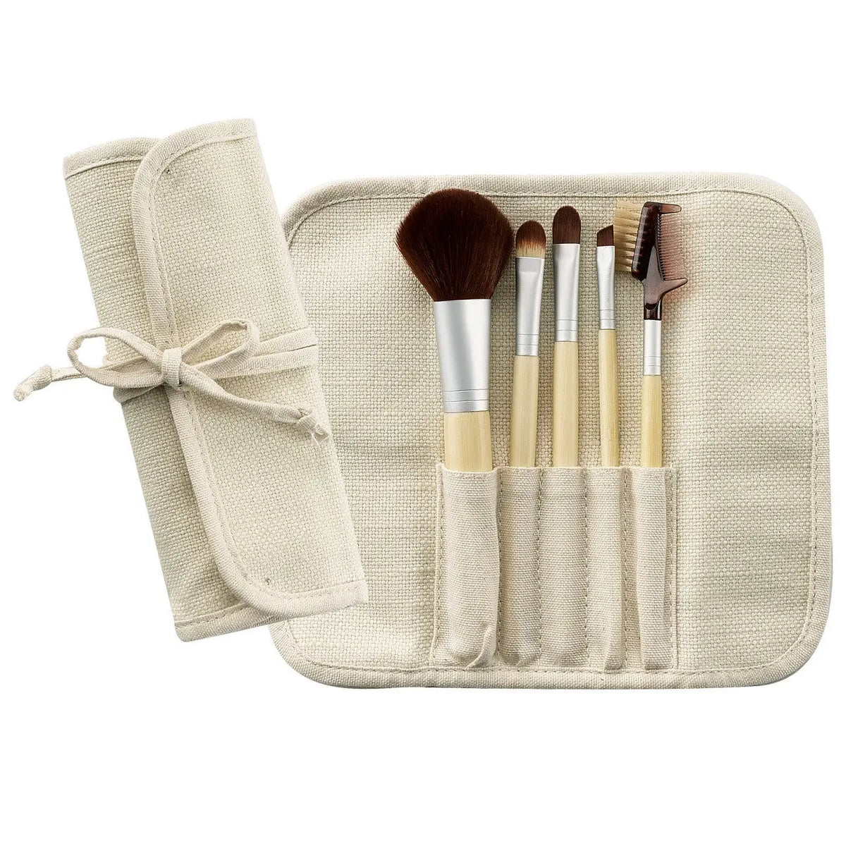 35301-Cala Hair Bamboo Brush Set 5Pcs