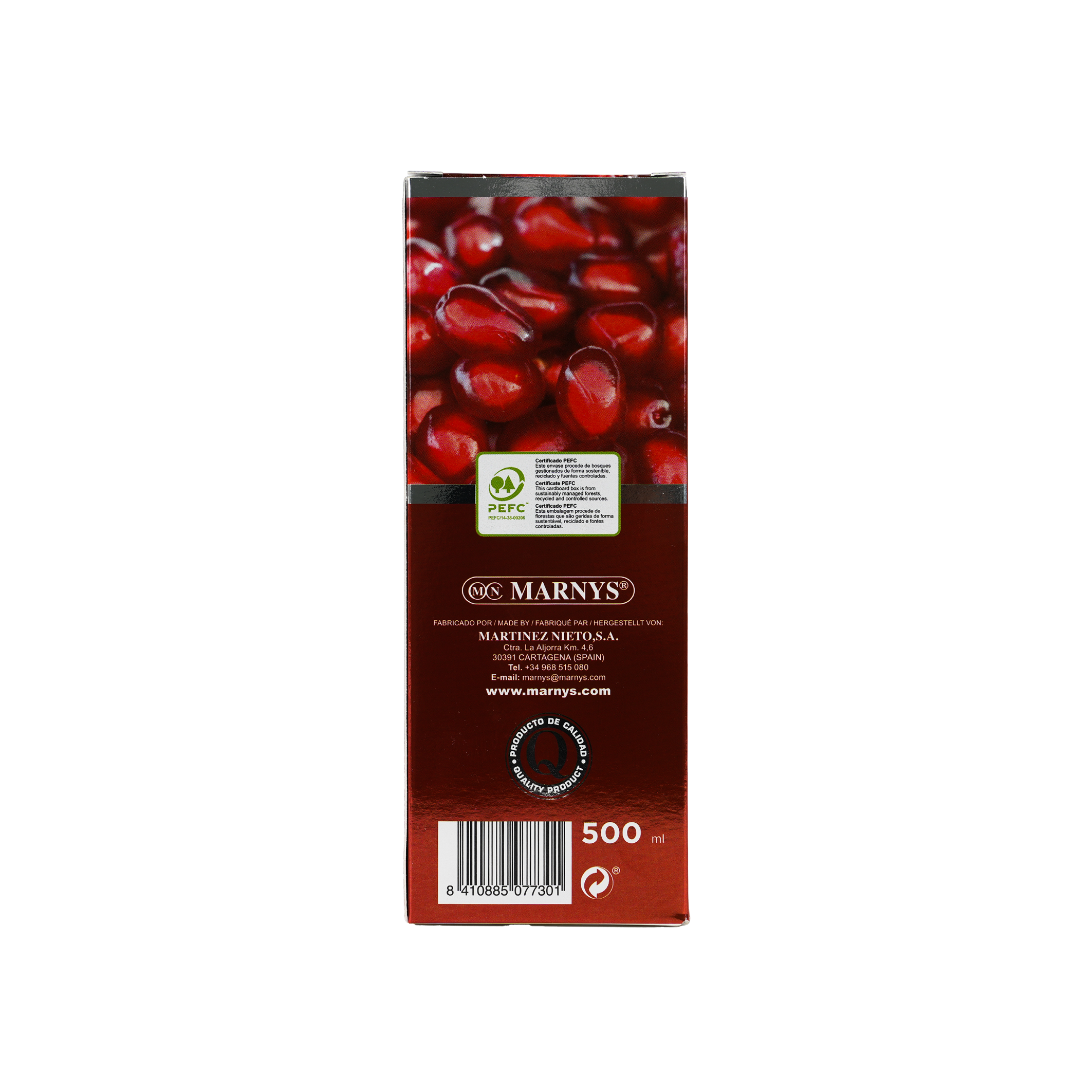 MARNYS POMEGRANATE JUICE 500ML