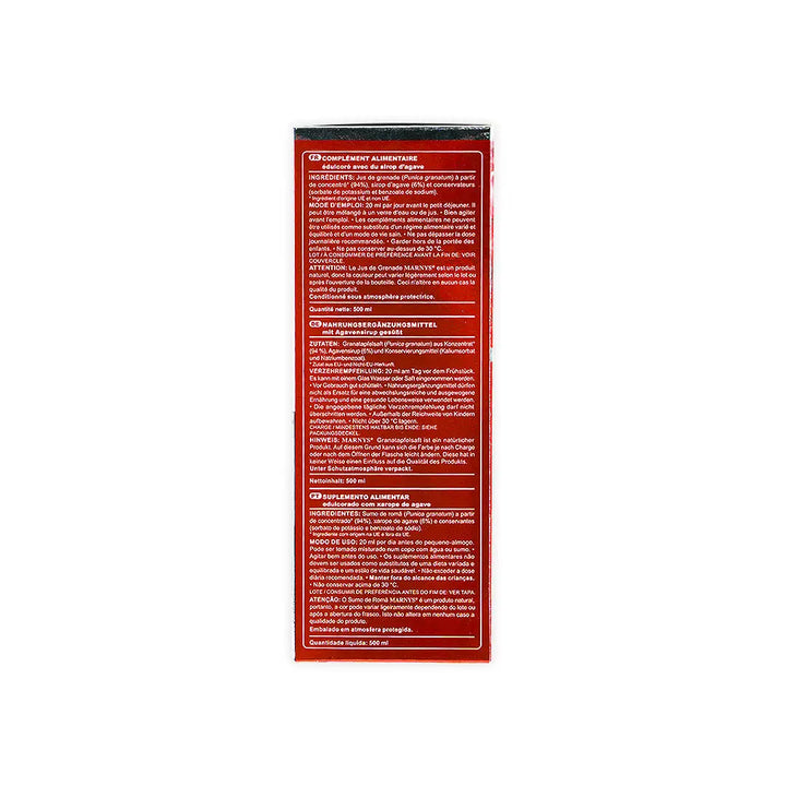 35316-Marnys Pomegranate Juice 500Ml +7