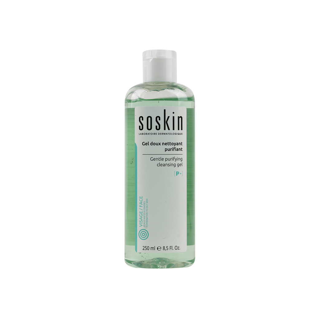 SOSKIN GENTLE PURIFYING CLEANSING GEL (P+) 250ML