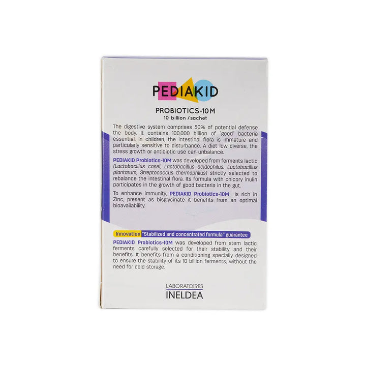 35333-Pediakid Probiotics 10Bln 10Sch +3
