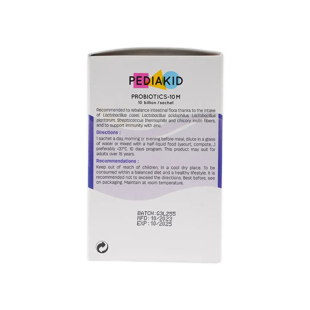 35333-Pediakid Probiotics 10Bln 10Sch +2