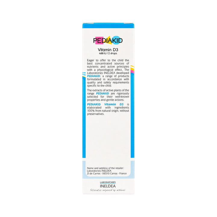 35335-Pediakid Vitamin D3 Drop 20ml +4