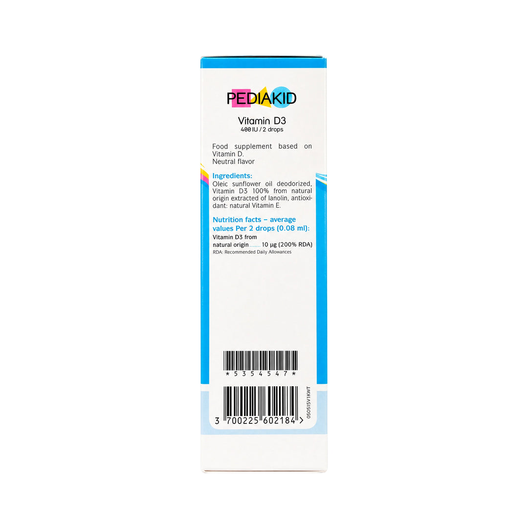 35335-Pediakid Vitamin D3 Drop 20ml +5