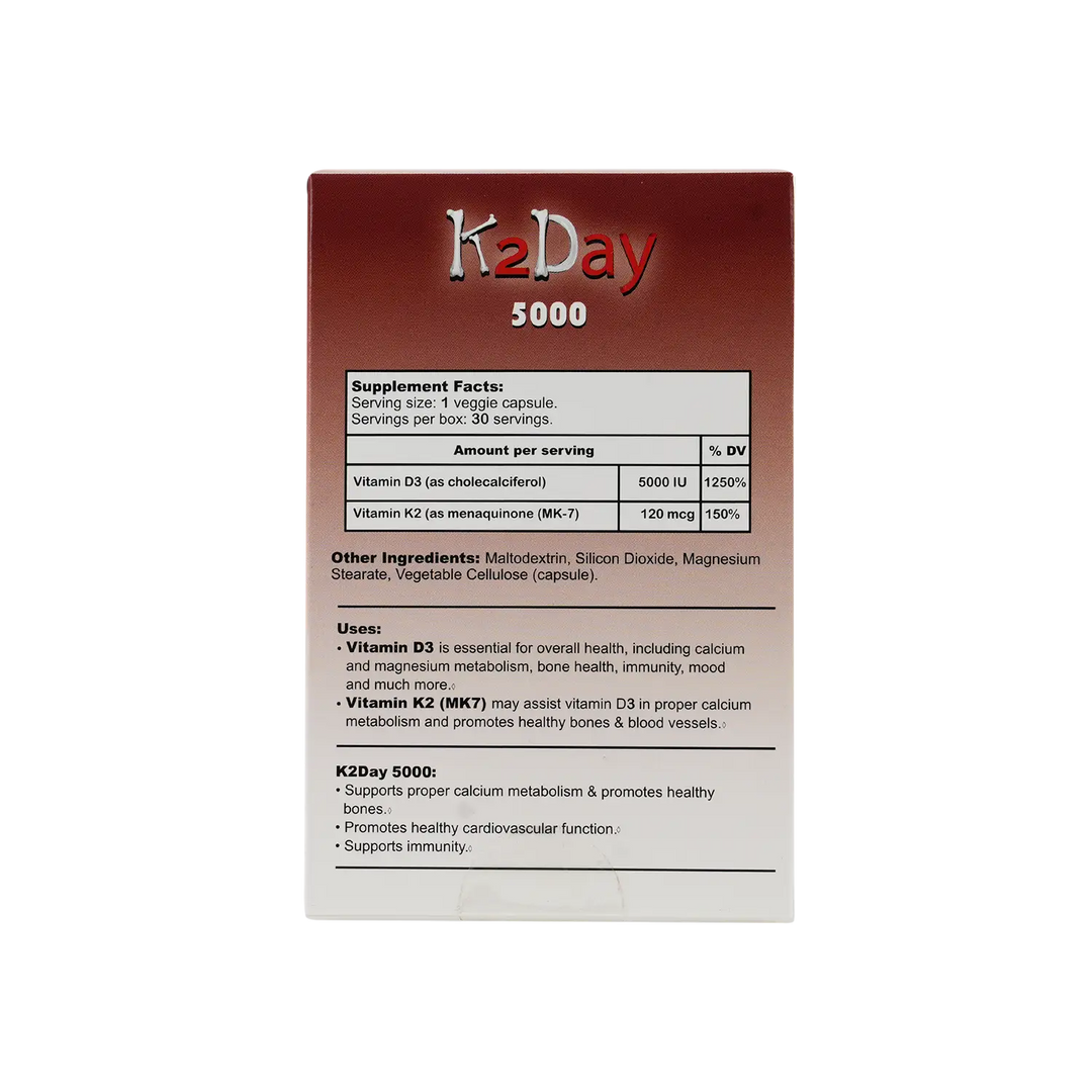 35345-K2Day 5000 Bones &amp; Arteries 30S +3