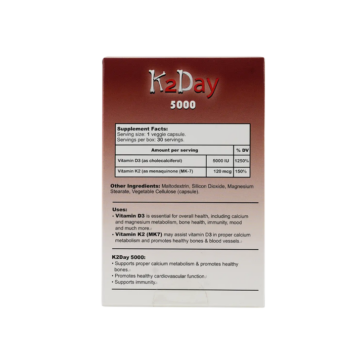 35345-K2Day 5000 Bones &amp; Arteries 30S +3