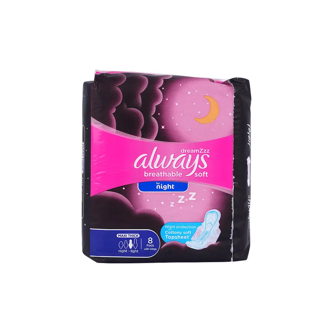 35348-Always Dreamzzz Maxi Thick 8 Pad