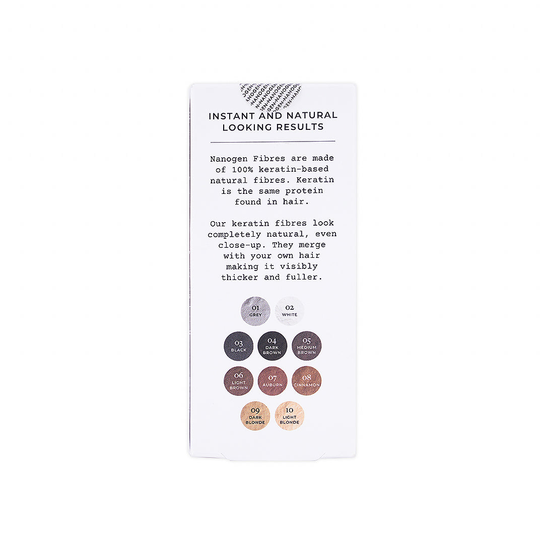 Nanogen Thickening Hair Fibres 15G-Medium Brown