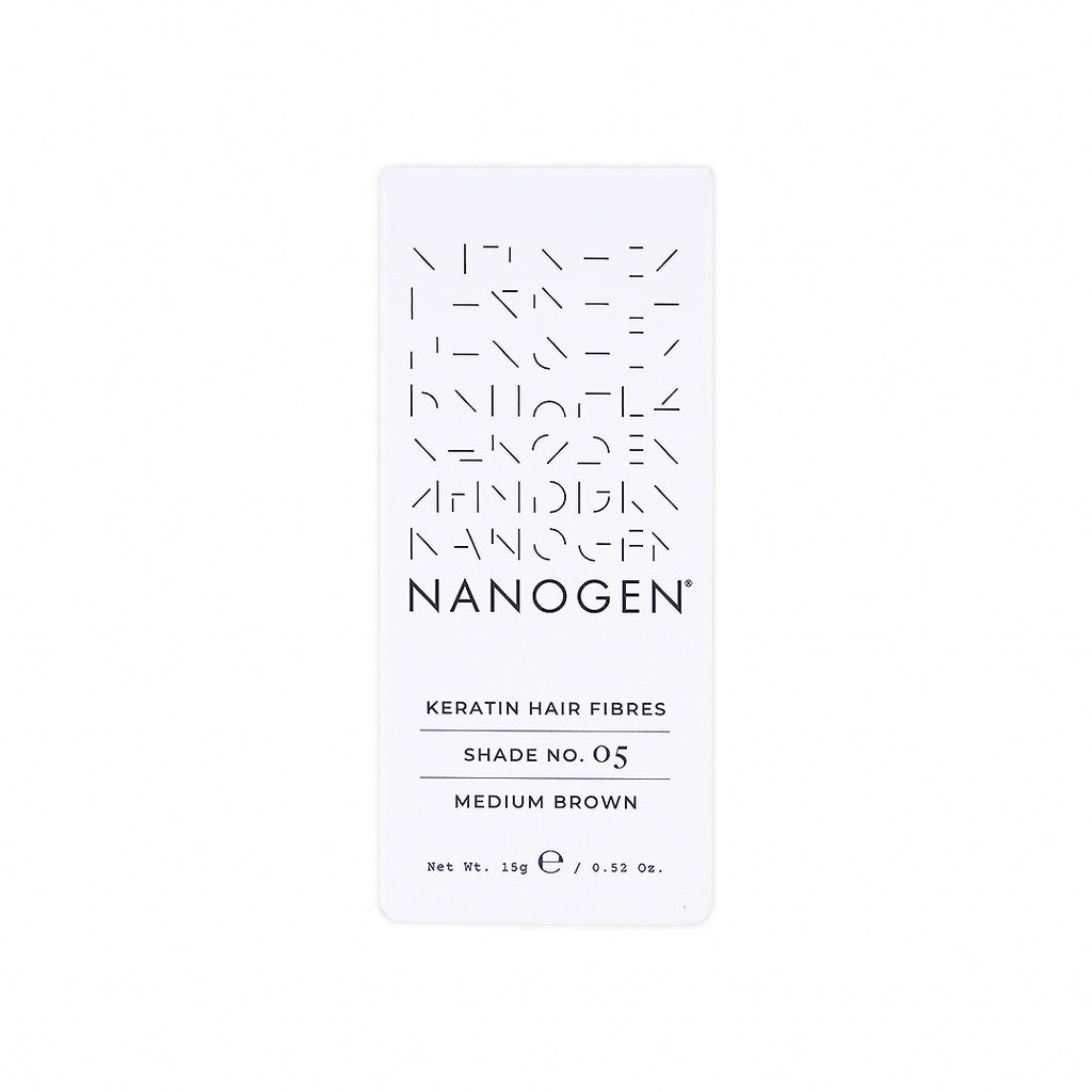 Nanogen Thickening Hair Fibres 15G-Medium Brown
