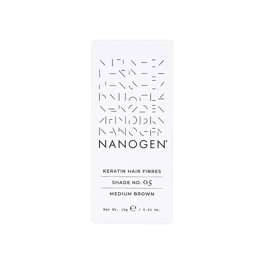 Nanogen Thickening Hair Fibres 15G-Medium Brown