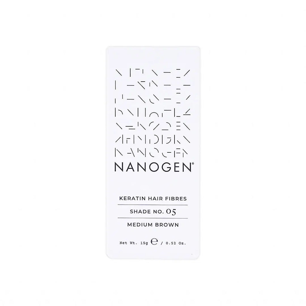 Nanogen Thickening Hair Fibres 15G-Medium Brown