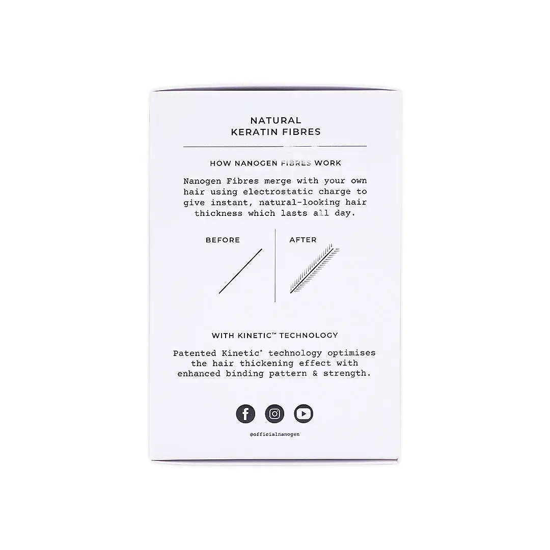 35367-Nanogen Thickening Hair Fibres 15G-Medium Brown +1