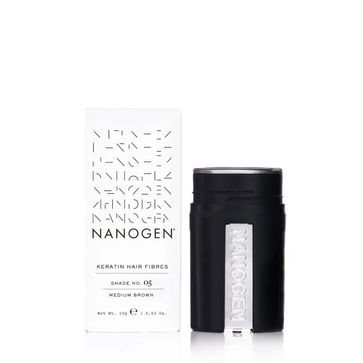 Nanogen Thickening Hair Fibres 15G-Medium Brown