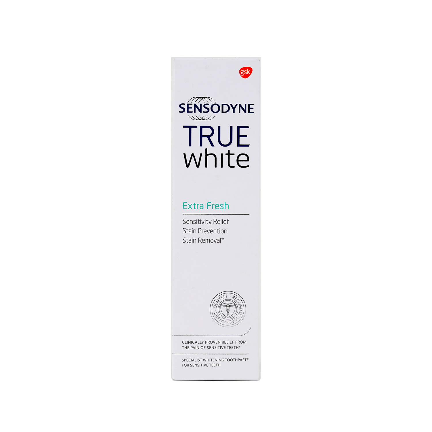 SENSODYNE TRUE WHITE- EXTRA FRESH TOOTHPASTE 75ML