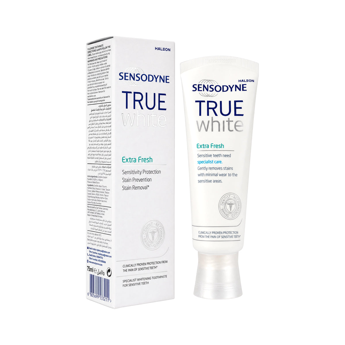 35406-Sensodyne True White Extra Fresh Toothpaste 75ml-GS055 +1