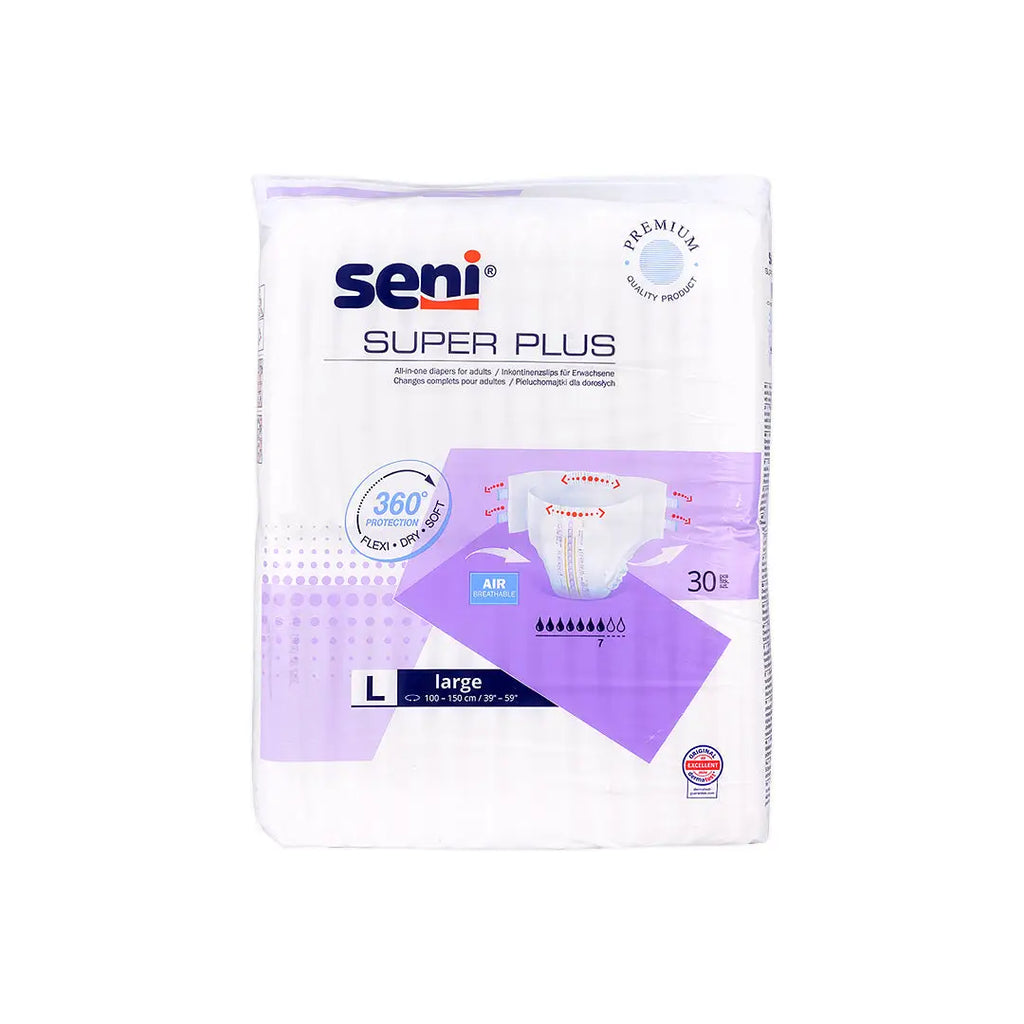 Seni Super Plus Diapers 30pcs-Large
