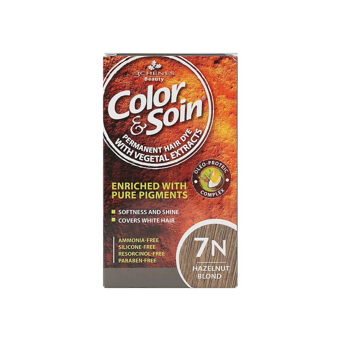 35594-3Chenes Color & Soin Hazelnut Blond 7N