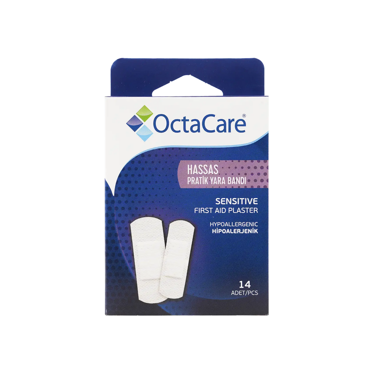 35619-Octacare First Aid Plaster Sensitive 14pcs-180
