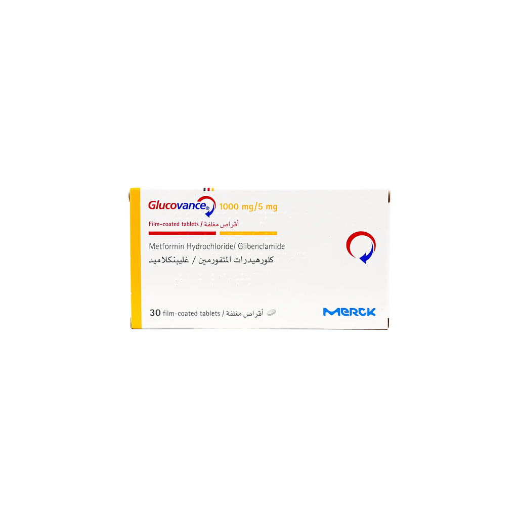 Glucovance 1000Mg/5Mg 30 Tablets