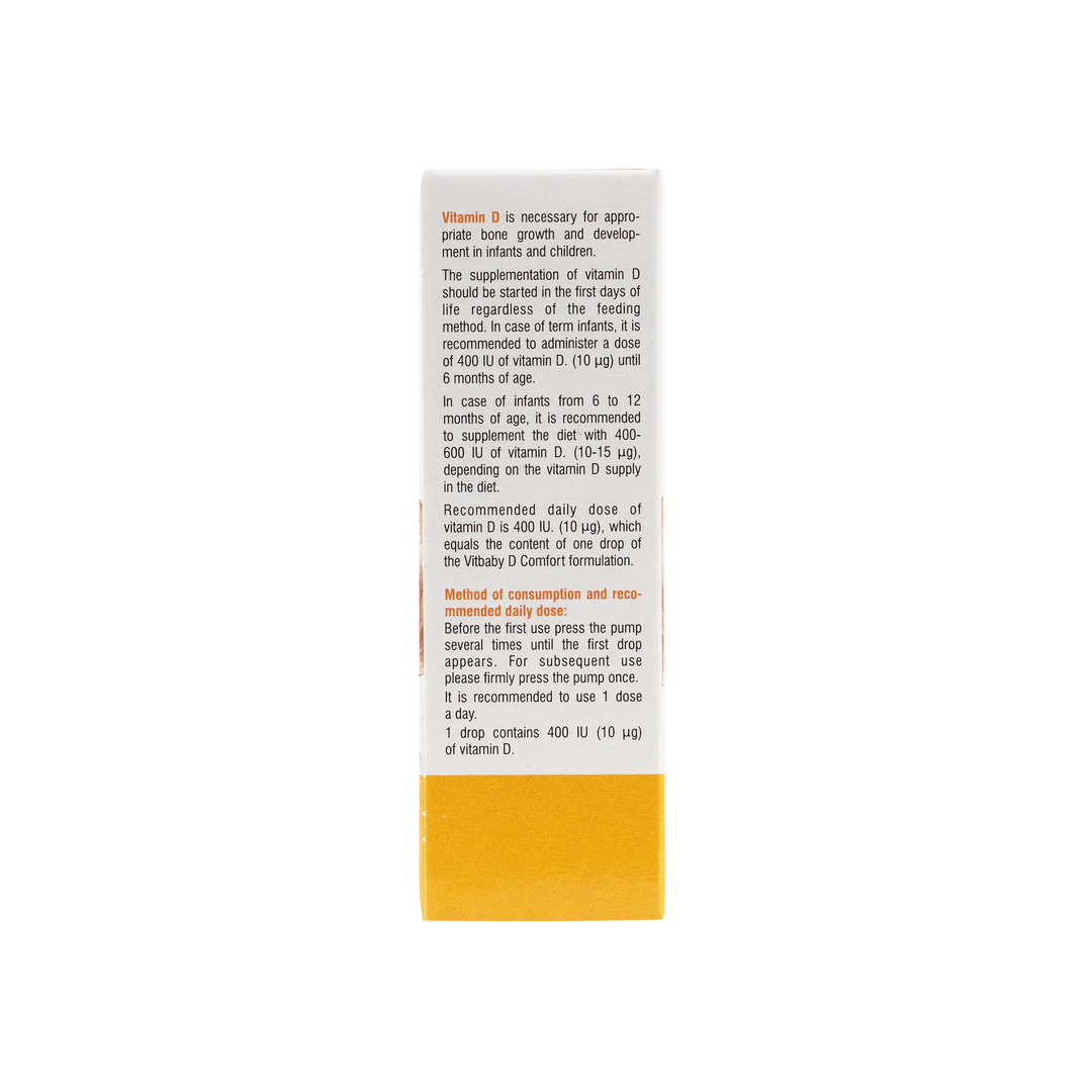 35684-Vitbaby-D Comfort 400Iu 10Ml 200 Doses +3