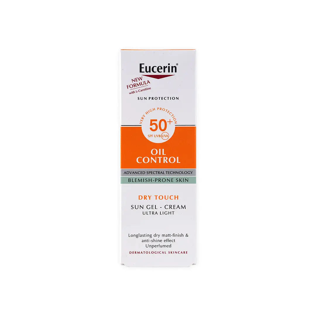 Eucerin Oil Control SPF50+ Sun Gel-Cream 50Ml-Dry Touch