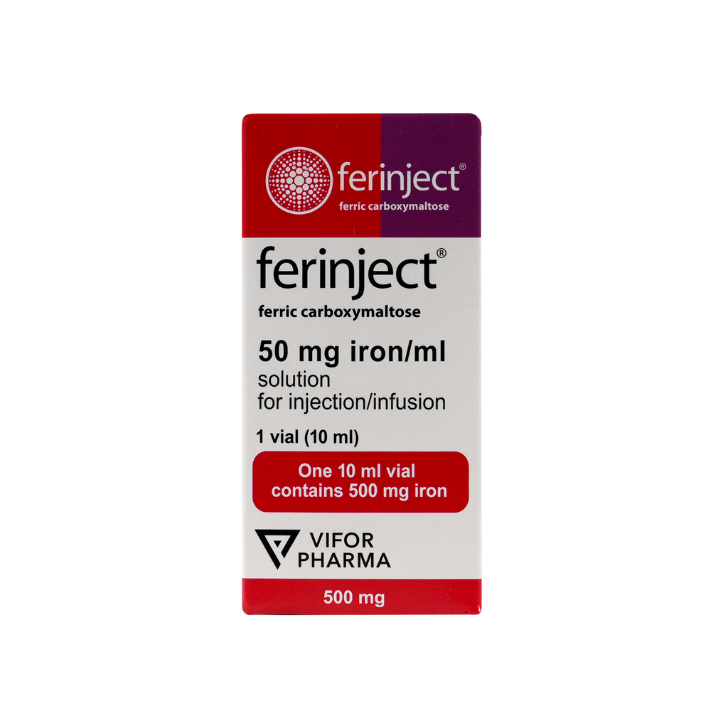 FERINJECT 50MG IRON/ML 1X10ML VIAL