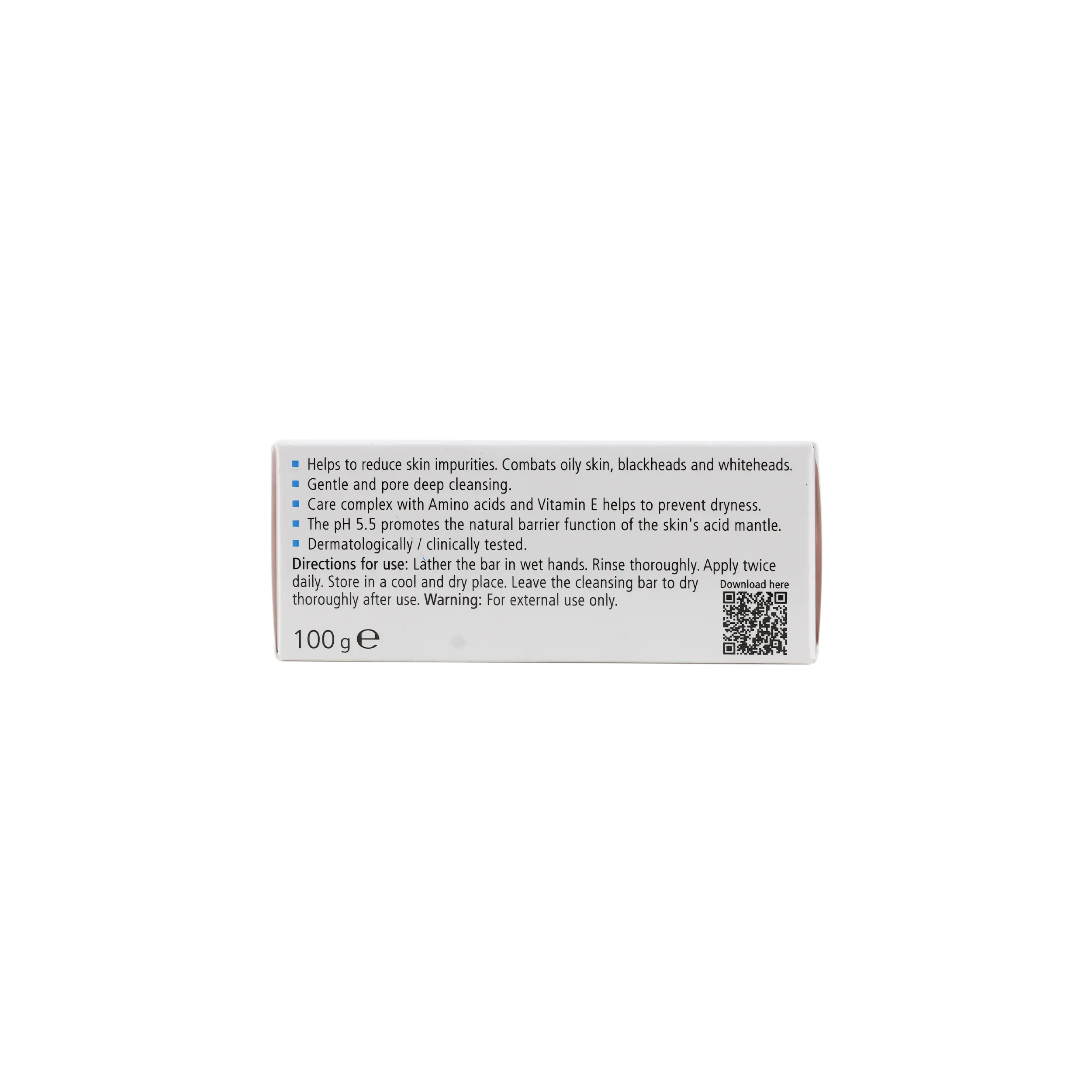 Sebamed Clear Face Cleansing Bar 100g