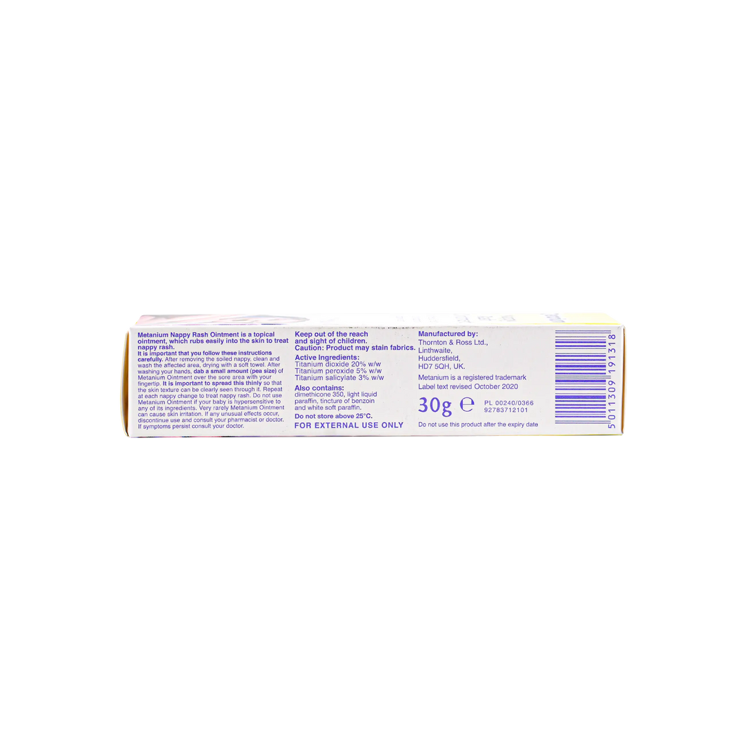 35750-Metanium Nappy Rash Ointment 30G +1