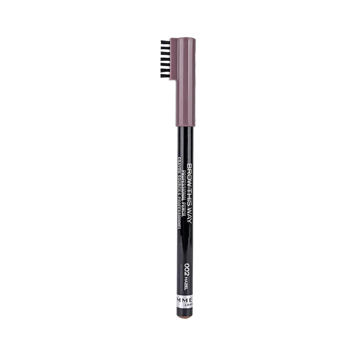 1-Rimmel Brow This Way Professional Pencil-002 Hazel
