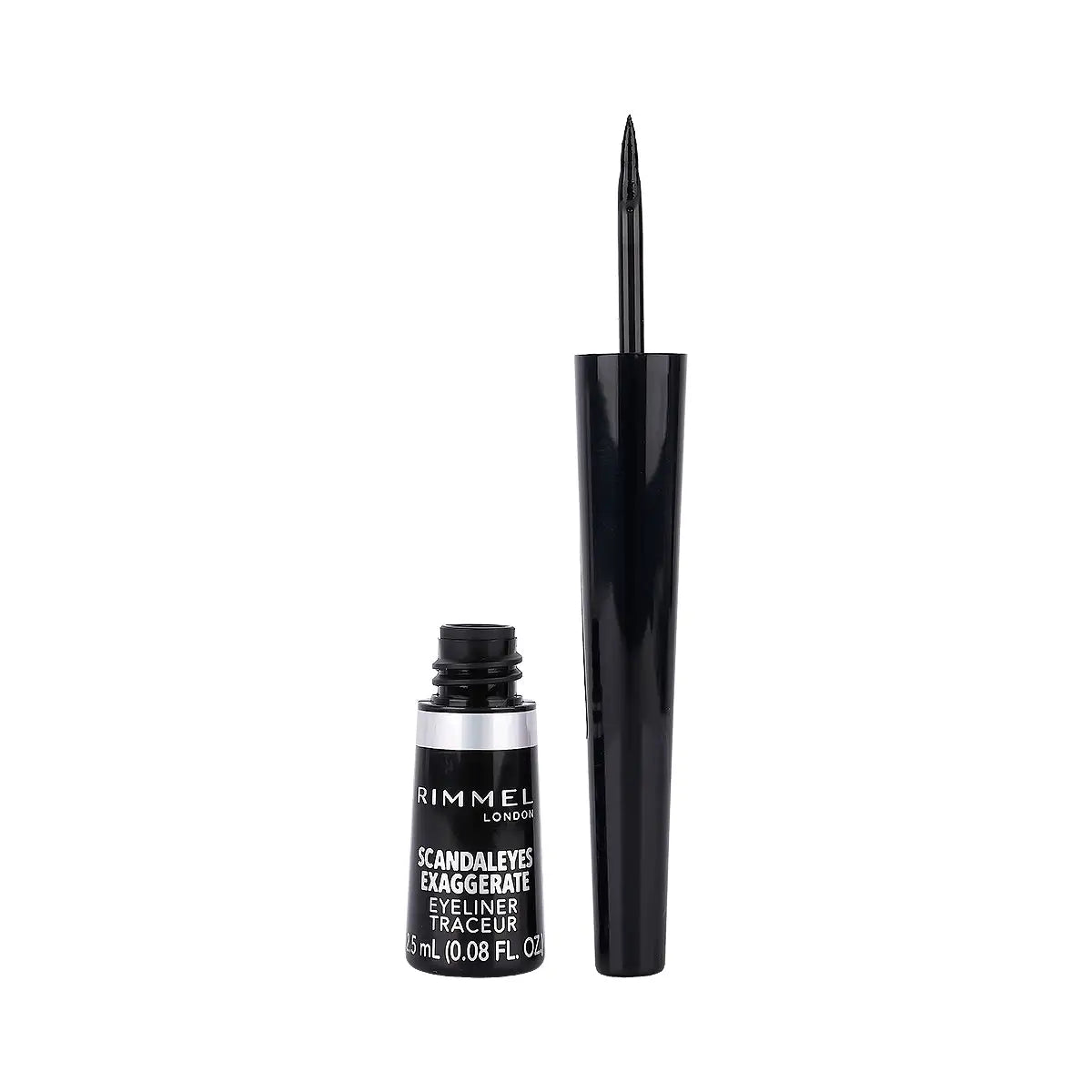 2-Rimmel Scandal Eyes Exaggerate Eyeliner-001 Black +1