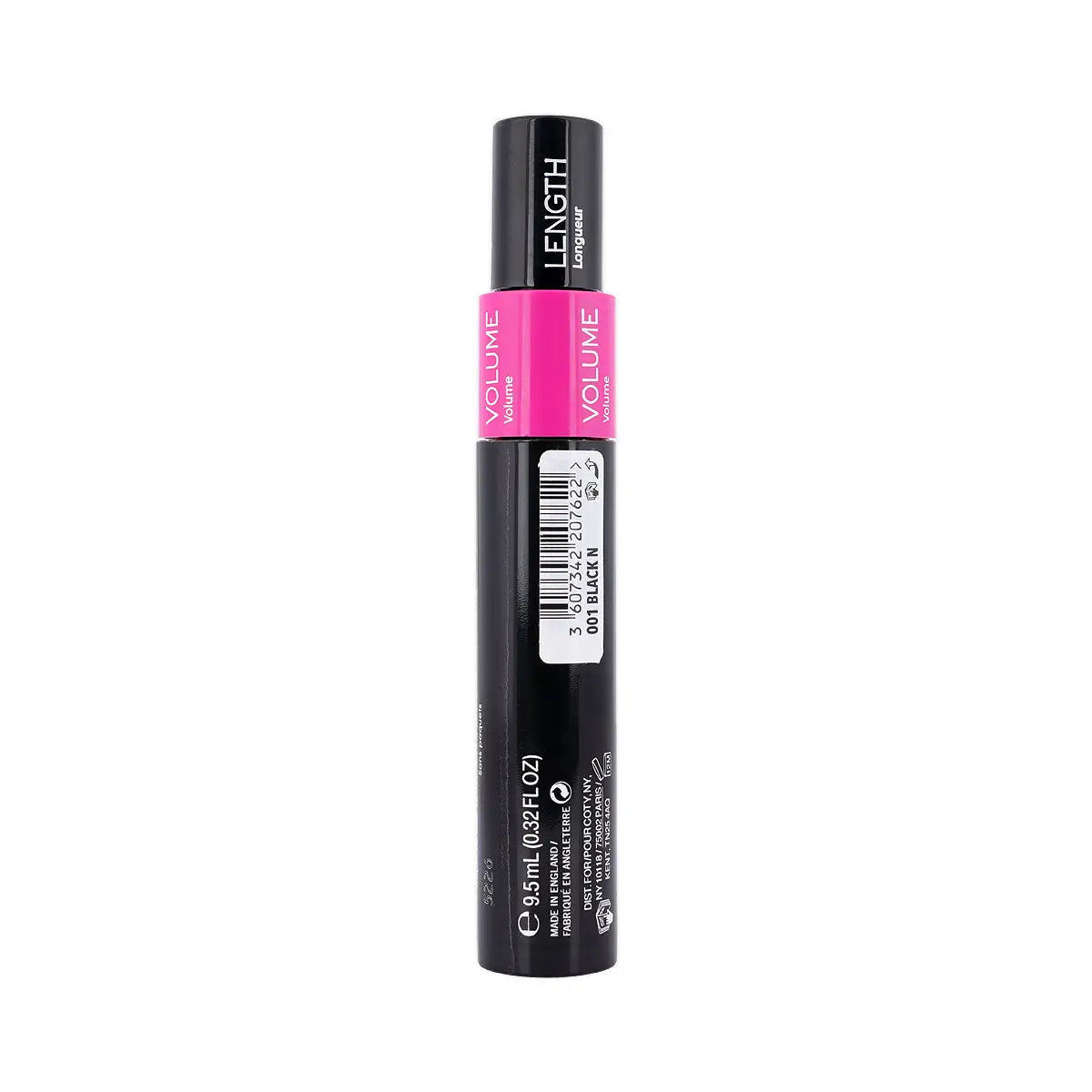 35812-Rimmel Volume Length Day 2 Night Mascara-001 Black N +2