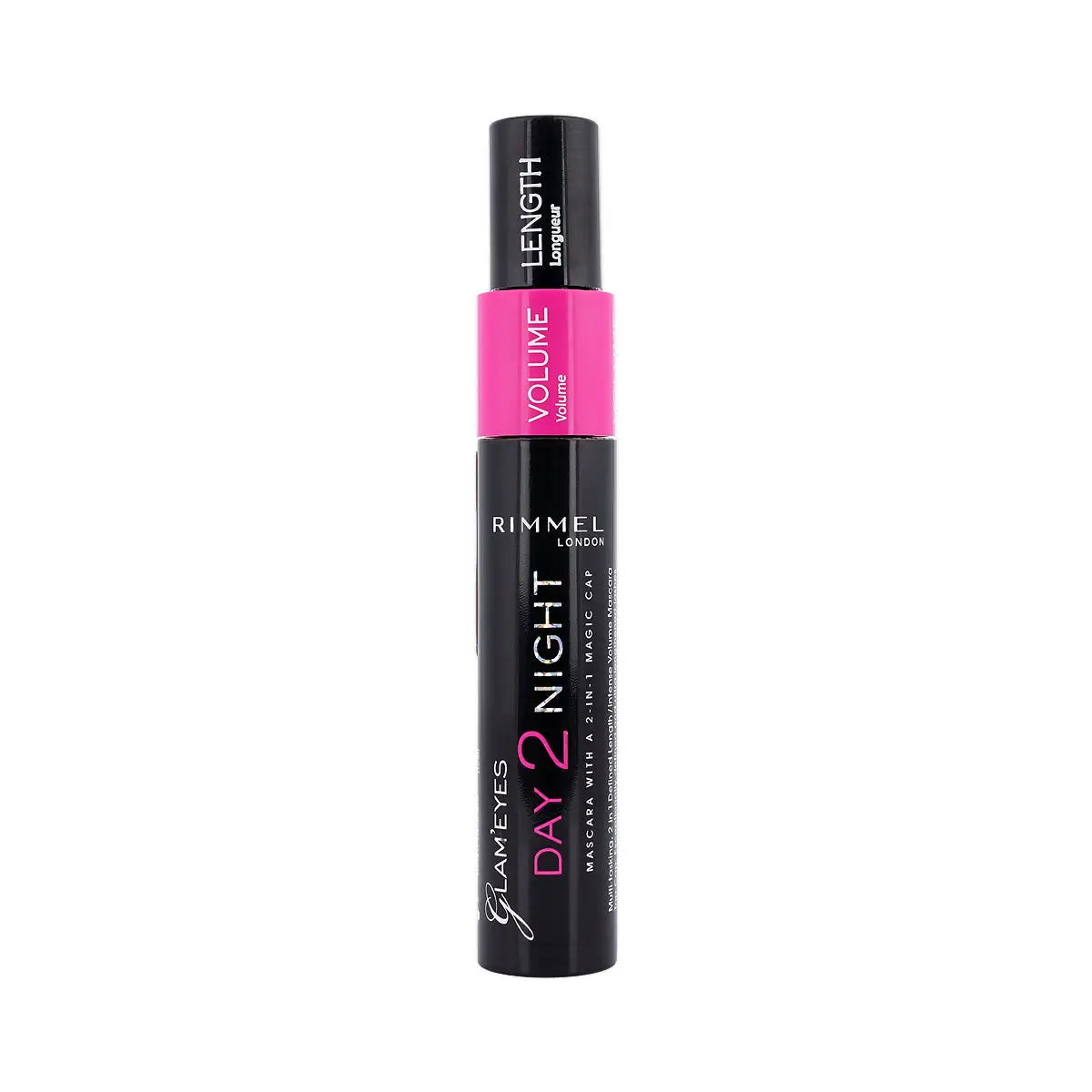 35812-Rimmel Volume Length Day 2 Night Mascara-001 Black N