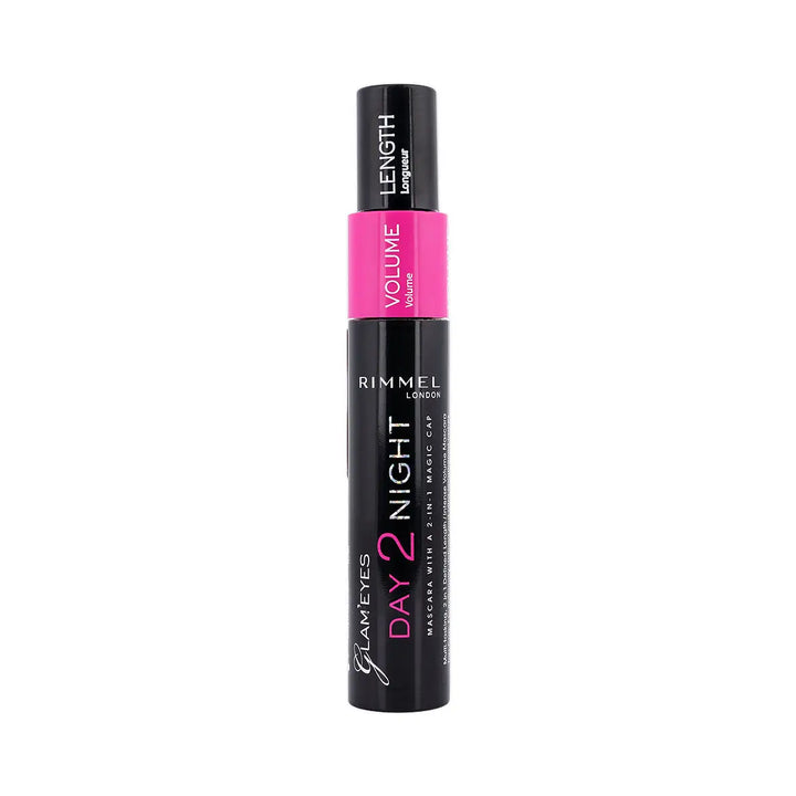35812-Rimmel Volume Length Day 2 Night Mascara-001 Black N