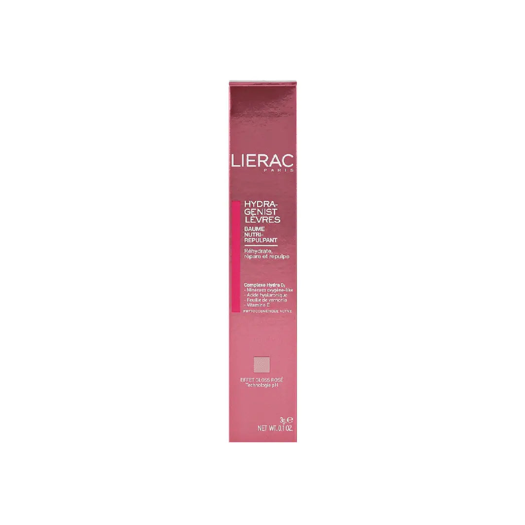 LIERAC HYDRAGENIST LEVRES LIP GLOSS ROSE 3G