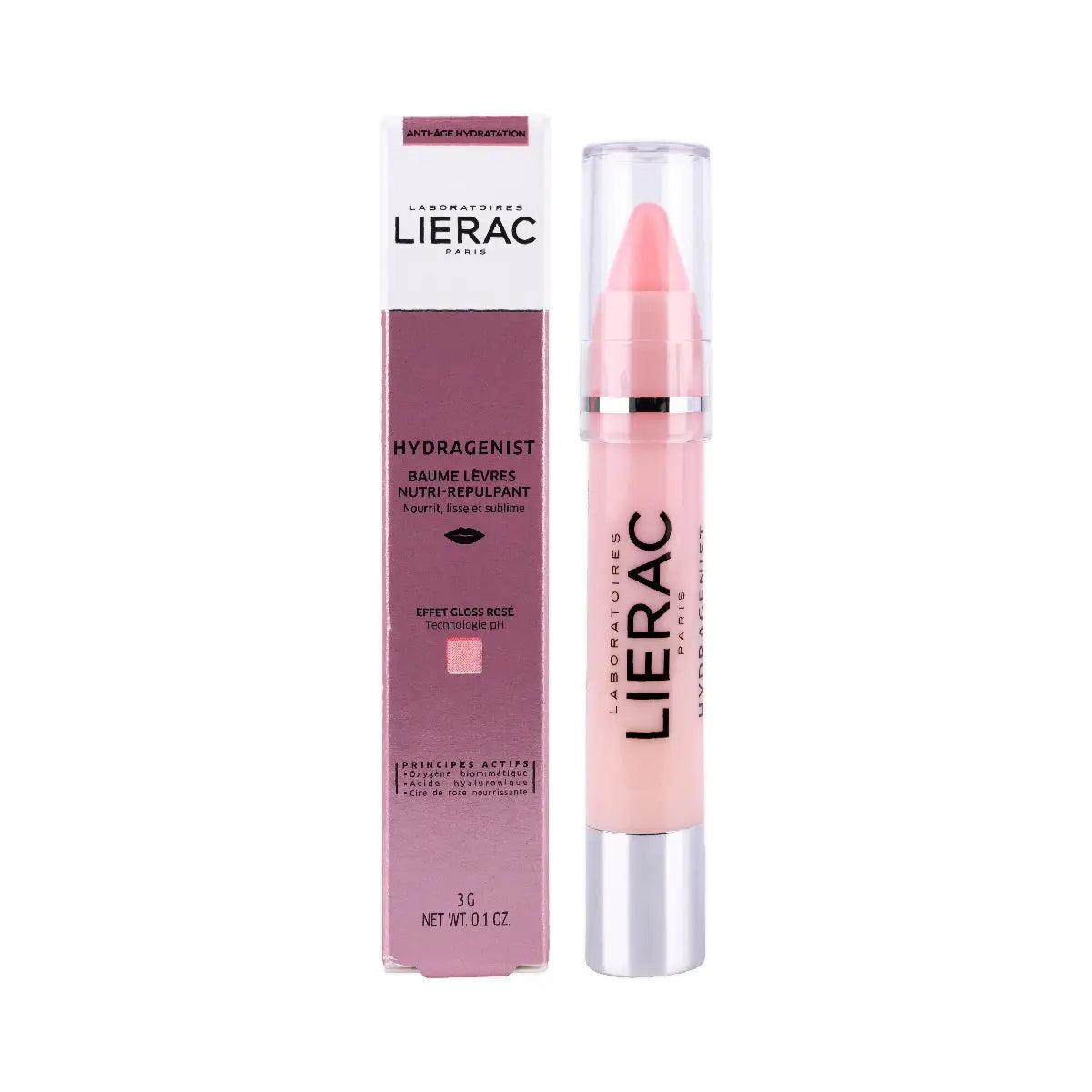 35842-Lierac Hydragenist Levres Lip Gloss Rose 3G +5