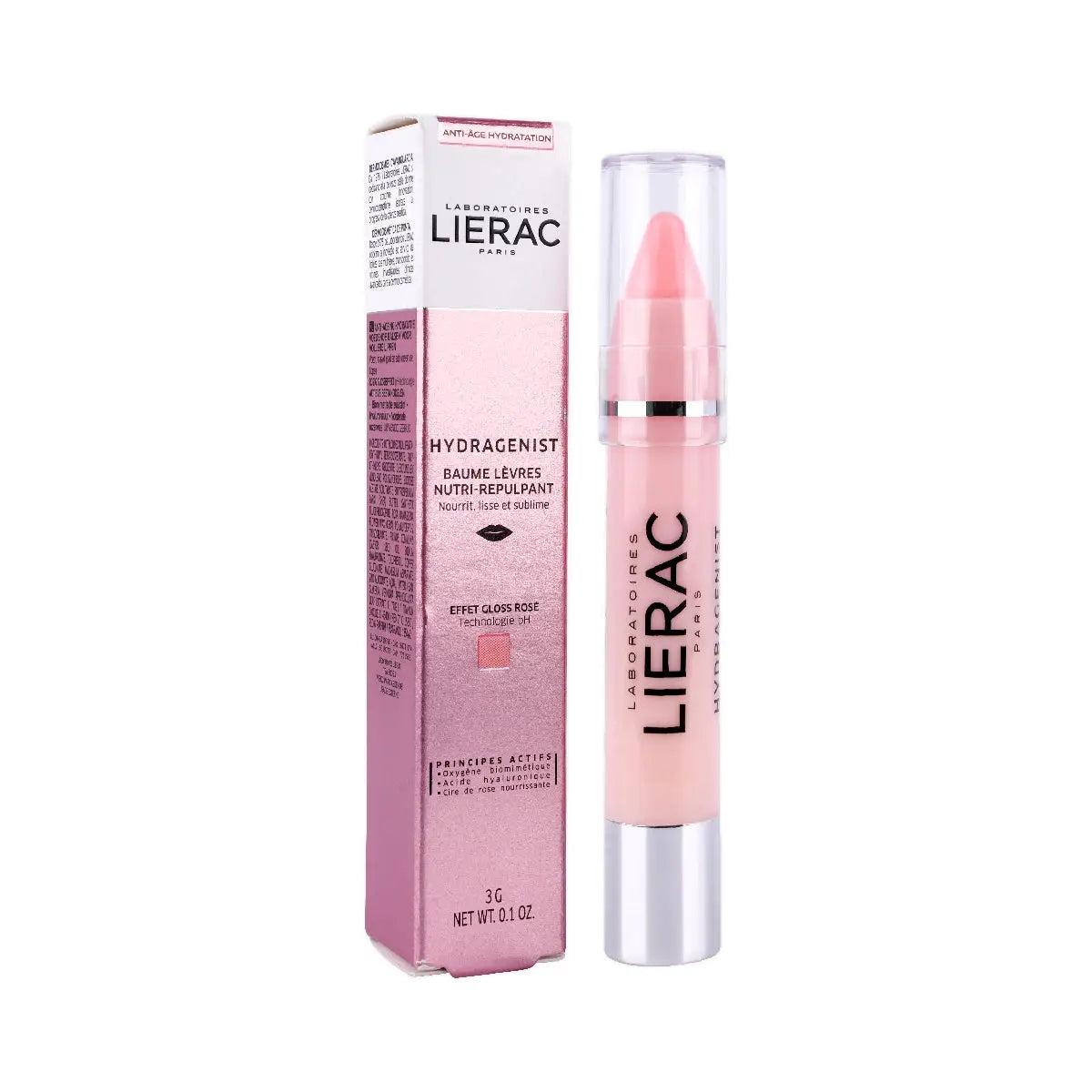 35842-Lierac Hydragenist Levres Lip Gloss Rose 3G +4