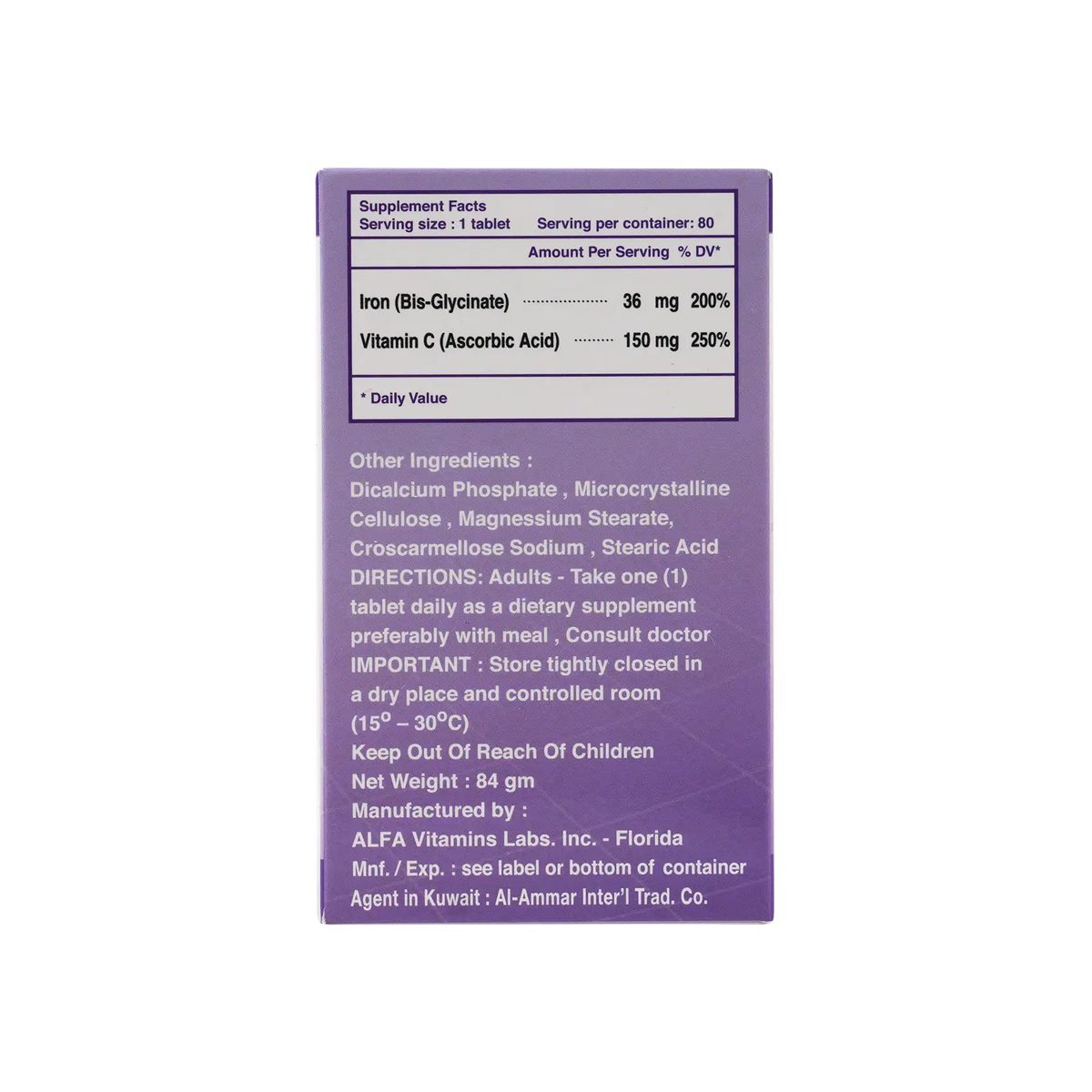 35849-Ultra Iron Plus 80Tab +1