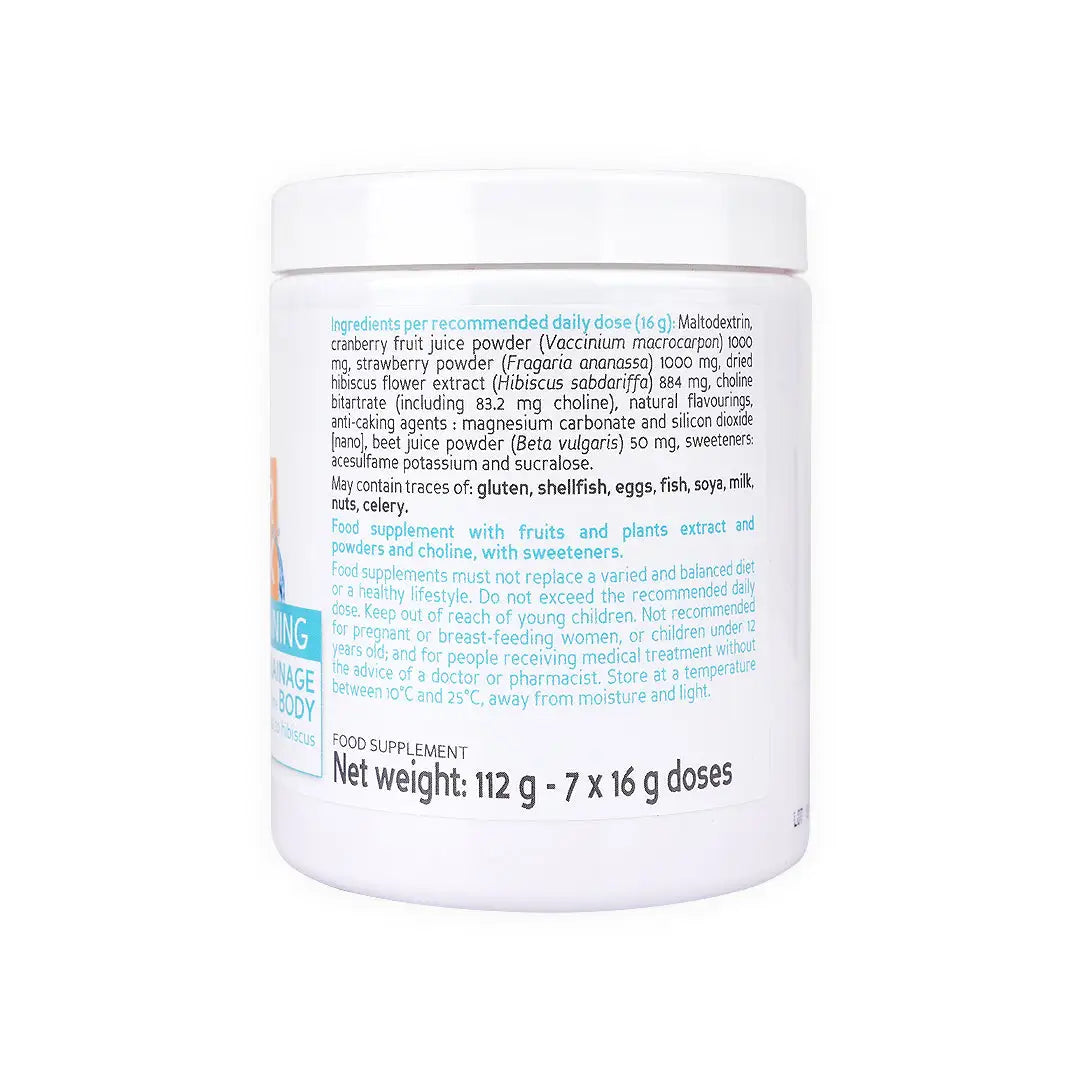 BIOCYTE WATER DETOX DRAINING 7X16GM DOSES
