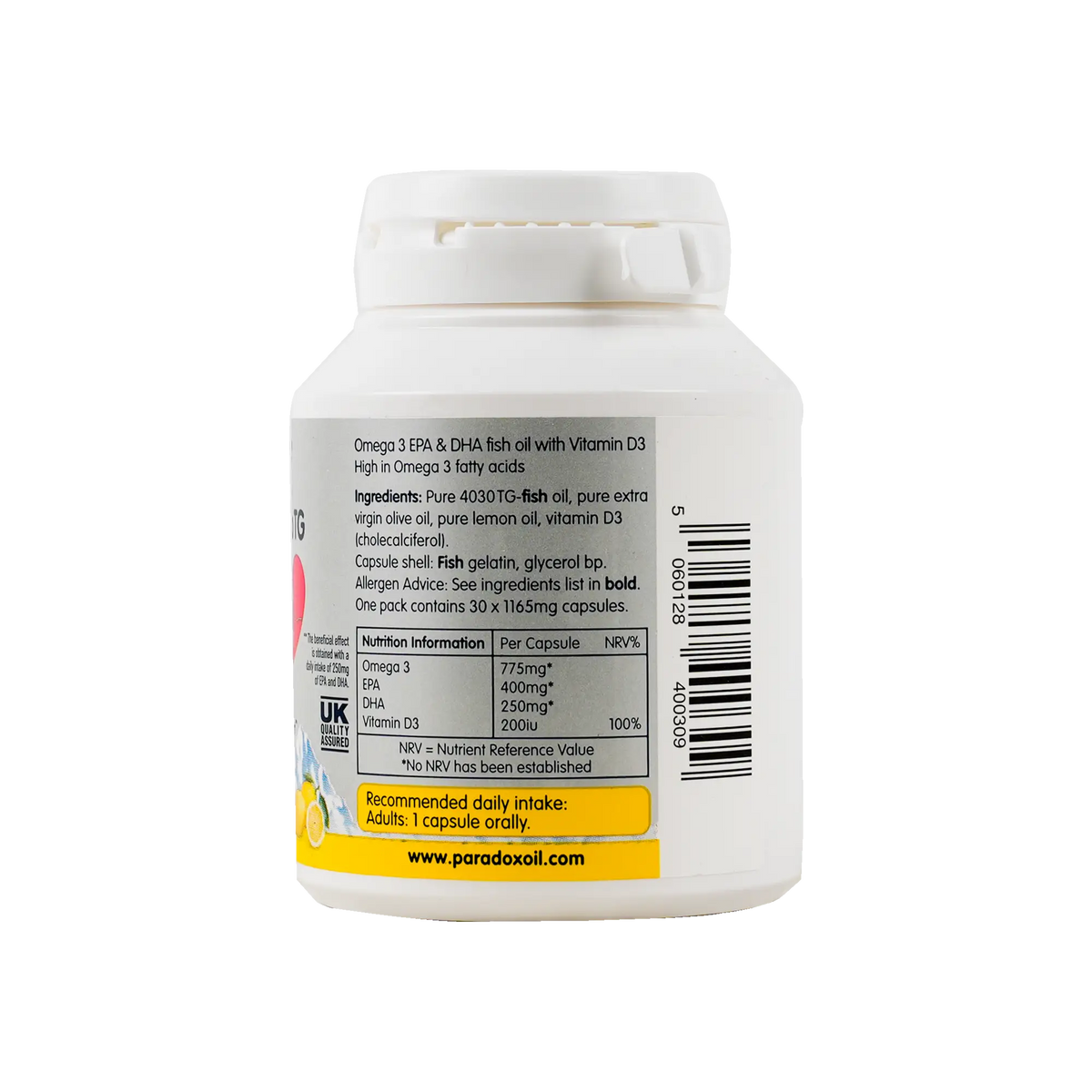 35944-Paradox Omega-3 Cardio Tg 30Cap +1