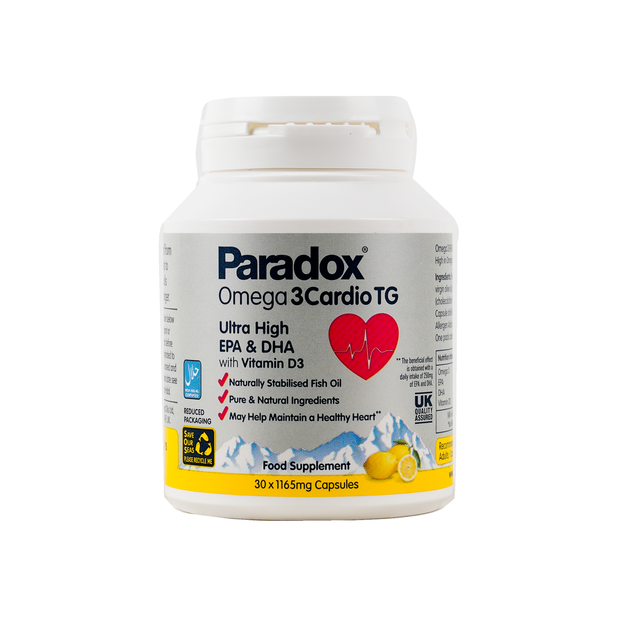 PARADOX OMEGA-3 CARDIO TG 30CAP