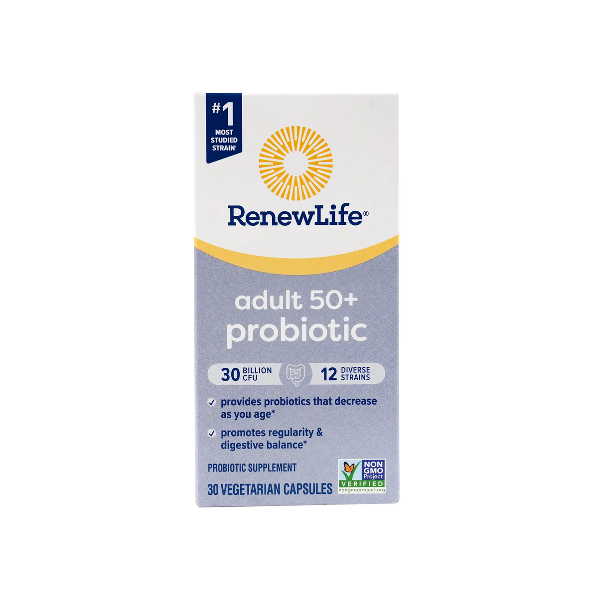 35950-Renew Life Flora 30 Billion Adult 50+ Probiotic 30Cap