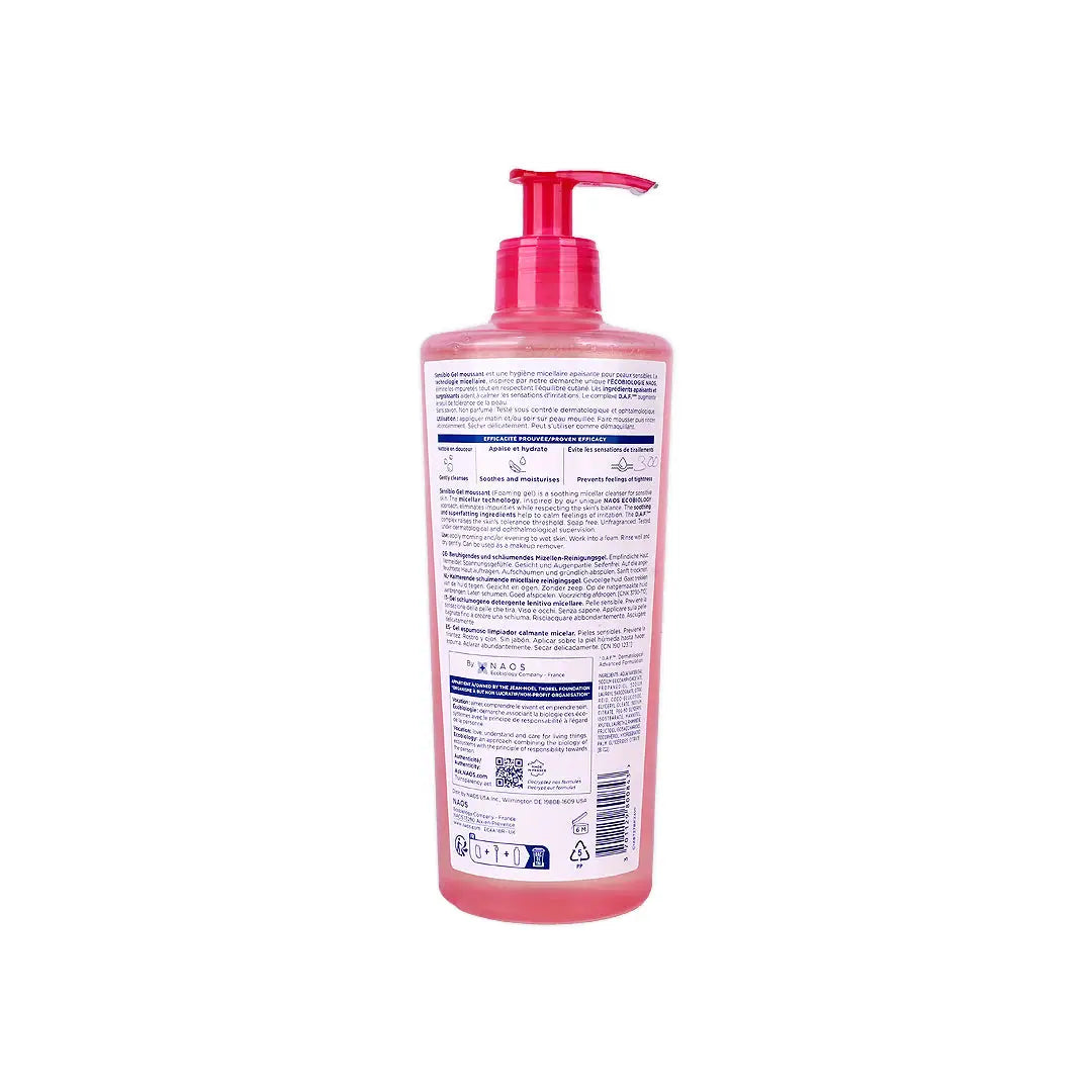 36054-Bioderma Sensibio Gel Moussant 500Ml +3